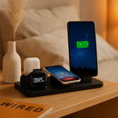 6-in-1 Qi Wireless Charger Station for iPhone & Watch by LJGDeals