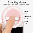 Selfie Ring Light Clip for Phones and Tablets - Portable by LJGDeals
