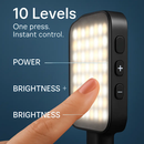 Selfie Clip-On Light with 3 Modes, 10 Brightness Levels by LJGDeals