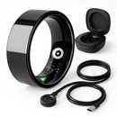 Smart Ring Health Tracker Fitness/Sleep/Stress/HRV Tracker with Charging Case Magnetic Charging Cable for Women & Men Compatible with iOS & Android 7- by LJGDeals