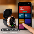 Smart Ring Health Tracker Fitness/Sleep/Stress/HRV Tracker with Charging Case Magnetic Charging Cable for Women & Men Compatible with iOS & Android 7- by LJGDeals