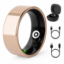 Smart Ring Health Tracker Fitness/Sleep/Stress/HRV Tracker with Charging Case Magnetic Charging Cable for Women & Men Compatible with iOS & Android 7- by LJGDeals