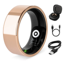 Smart Ring Health Tracker Fitness/Sleep/Stress/HRV Tracker with Charging Case Magnetic Charging Cable for Women & Men Compatible with iOS & Android 7- by LJGDeals