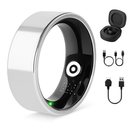 Smart Ring Health Tracker Fitness/Sleep/Stress/HRV Tracker with Charging Case Magnetic Charging Cable for Women & Men Compatible with iOS & Android 7- by LJGDeals