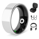 Smart Ring Health Tracker Fitness/Sleep/Stress/HRV Tracker with Charging Case Magnetic Charging Cable for Women & Men Compatible with iOS & Android 7- by LJGDeals