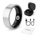 Smart Ring Health Tracker Fitness/Sleep/Stress/HRV Tracker with Charging Case Magnetic Charging Cable for Women & Men Compatible with iOS & Android 7- by LJGDeals