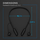Wireless Neckband Headphones for Sports and Calls by LJGDeals