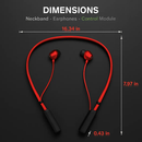 Wireless Neckband Headphones for Sports and Calls by LJGDeals