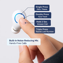 Wireless TWS Earbuds: Crisp Sound, Comfort Fit by LJGDeals