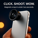 Phone Camera Lens Kit Magnetic 180°Fisheye Lens 0.67xWide Angle 10X Macro Lens for iPhone X /8/7/6s Samsung Galaxy S10/S9 by LJGDeals