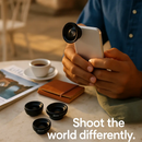 Phone Camera Lens Kit Magnetic 180°Fisheye Lens 0.67xWide Angle 10X Macro Lens for iPhone X /8/7/6s Samsung Galaxy S10/S9 by LJGDeals
