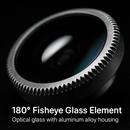 Phone Camera Lens Kit Magnetic 180°Fisheye Lens 0.67xWide Angle 10X Macro Lens for iPhone X /8/7/6s Samsung Galaxy S10/S9 by LJGDeals