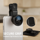 3-in-1 Universal Clip Photo Lens Kit for Smartphones by LJGDeals