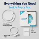 Mini Qi-Wireless Charging Pad by LJGDeals