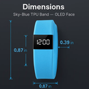 Fitness Tracker Activity Tracker Watch IP56 Waterproof Bracelet Fitness Band Sleep Monitor Pedometer Sedentary Reminder Call Message Notification by LJGDeals