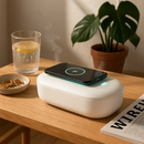 UV Light Phone Sanitizer Box with Wireless Charging by LJGDeals
