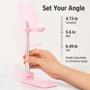 Foldable Desktop Phone Stand with Adjustable Angle by LJGDeals