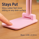 Foldable Desktop Phone Stand with Adjustable Angle by LJGDeals