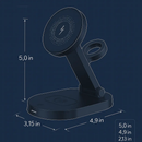 4-in-1 Magnetic Wireless Charging Dock for iPhone & Watch by LJGDeals