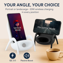 Portable Mini Chair Wireless Charger with Phone Holder by LJGDeals