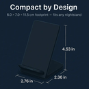 Wireless Charger with Dual Coils - Fast, Case-Friendly Stand by LJGDeals