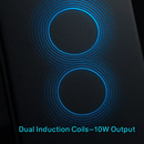 Wireless Charger with Dual Coils - Fast, Case-Friendly Stand by LJGDeals