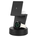3-in-1 MagSafe Wireless Charger with RGB Lighting by LJGDeals
