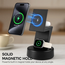 3-in-1 MagSafe Wireless Charger with RGB Lighting by LJGDeals