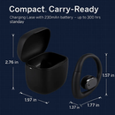 Open Ear Wireless Earbuds with Charging Case by LJGDeals