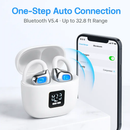 Open Ear Wireless Earbuds with Charging Case by LJGDeals