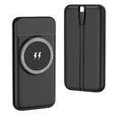 Magnetic Wireless Power Bank with Built-in Cable by LJGDeals