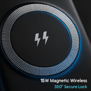 Magnetic Wireless Power Bank with Built-in Cable by LJGDeals