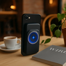 Magnetic Wireless Power Bank with Built-in Cable by LJGDeals
