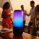 Portable Wireless Speaker with 6-Color Lights for Home by LJGDeals
