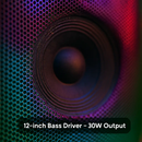 Portable Wireless Party Speaker with 5 Color LED Modes by LJGDeals