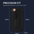 Finger Strap Phone Case with Kickstand for Secure Grip by LJGDeals