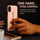 Finger Strap Phone Case with Kickstand for Secure Grip by LJGDeals
