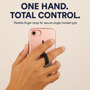 Finger Strap Phone Case with Kickstand for Secure Grip by LJGDeals