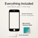 3D Curved Tempered Glass Full Cover Screen Protector for Apple iPhone 6 by LJGDeals