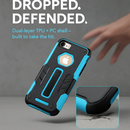 iPhone 8 Case with Kickstand - Green/Black by LJGDeals
