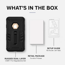 iPhone 8 Case with Kickstand - Green/Black by LJGDeals