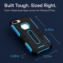 Rugged Case for iPhone 8 Plus - Durable Protection, Grippy by LJGDeals