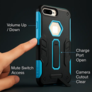 Rugged Case for iPhone 8 Plus - Durable Protection, Grippy by LJGDeals