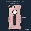 Rugged Case for iPhone 8 Plus - Durable Protection, Grippy by LJGDeals