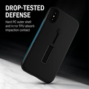Finger Strap iPhone X Case with Kickstand by LJGDeals