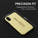 Finger Strap iPhone X Case with Kickstand by LJGDeals