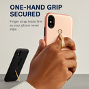 Finger Strap iPhone X Case with Kickstand by LJGDeals