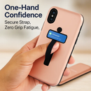 Finger Strap iPhone X Case with Kickstand by LJGDeals