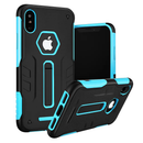 Rugged Phone Case for iPhone X with Kickstand by LJGDeals