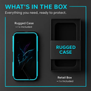 Rugged Phone Case for iPhone X with Kickstand by LJGDeals